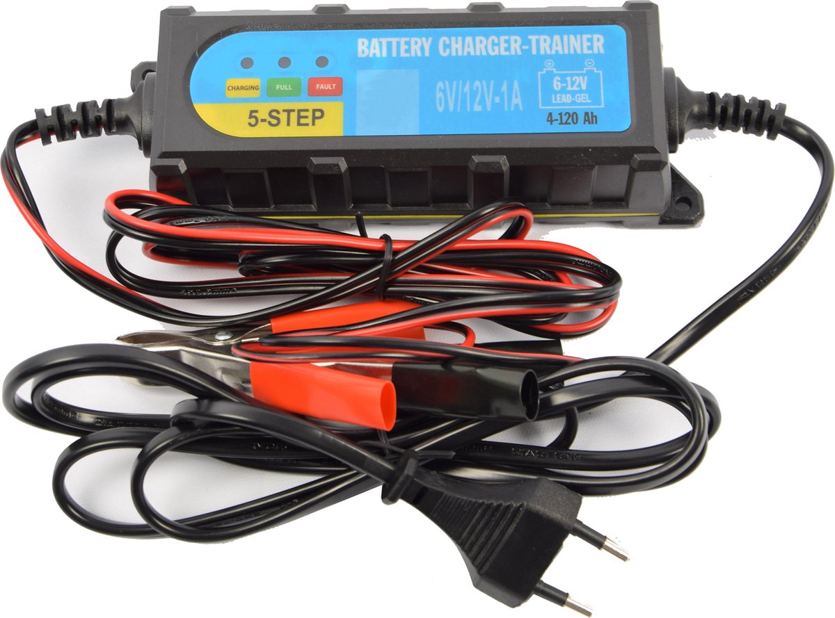 Accu druppel oplader 6 12 volt Accu oplader