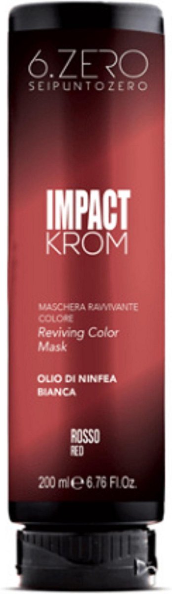 6.Zero Impact Krom kleur masker 200ml RED
