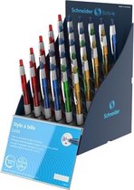Balpen Schneider Loox softgrip SIS-display 30 balpennen Franstalig S-304249
