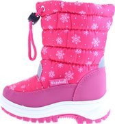 Playshoes snowboots fuchsia sneeuw