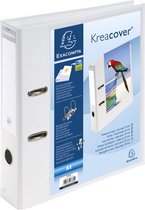 10x Kreacover®Prem'Touch® ordner met hefboom met rug 70mm - A4, Wit