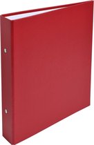 20x Ringmap PP harde kaft 2 ringen 30mm - A5, Rood