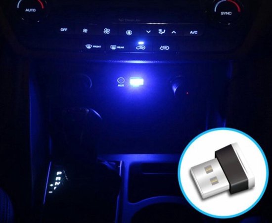 Mini RGB USB LED Auto Umgebungslicht