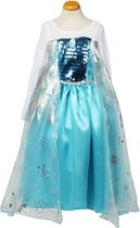 foto van Frozen Elsa jurk - 116/128 (130) - Elsa