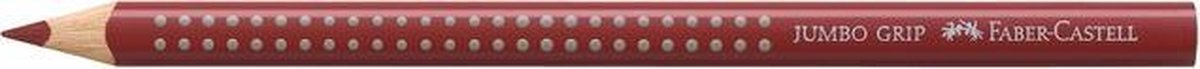 Kleurpotlood Faber Castell Jumbo GRIP 92 Indisch rood