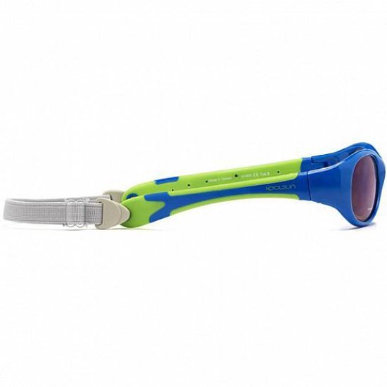 KOOLSUN - Flex - Kinder Zonnebril - Blue Lime - 3-6 jaar - UV400 Categorie 3 — afbeelding 2