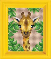 Pixel hobby geschenkverpakking - Giraffe