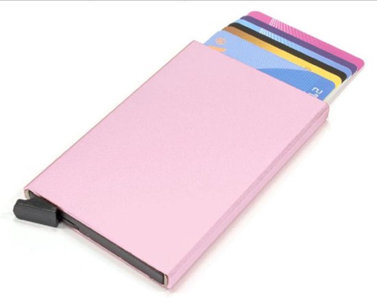 Figuretta cardprotector - RFID creditcardhouder - roze