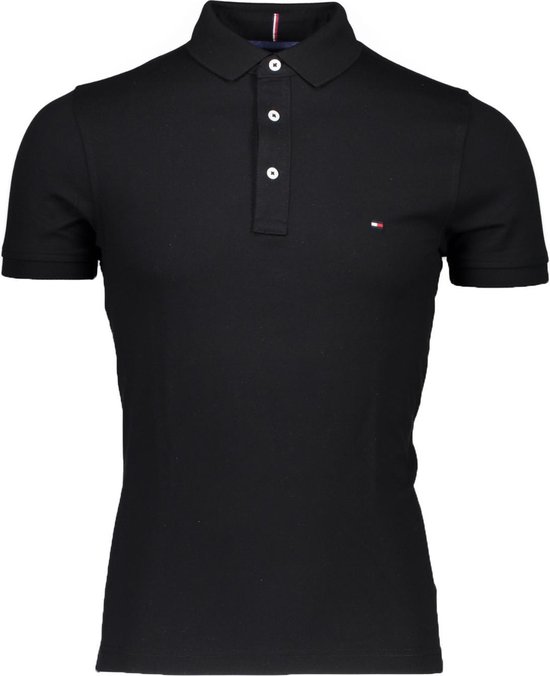 Tommy Hilfiger Polo Zwart voor Mannen Never out of stock