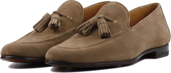 Magnanni Mannen Instapschoenen - 20865 - Beige - Maat 48 | bol.com