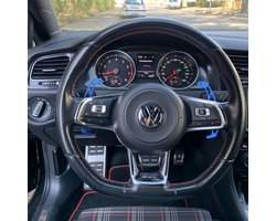 Premium Aluminium Flippers DSG geschikt voor golf 7 GTI R Scirocco Passat Volkswagen – Blauw