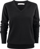 James Harvest SWEATER ASHLAND V-NECK WOMAN 2122505 - Zwart - XXL