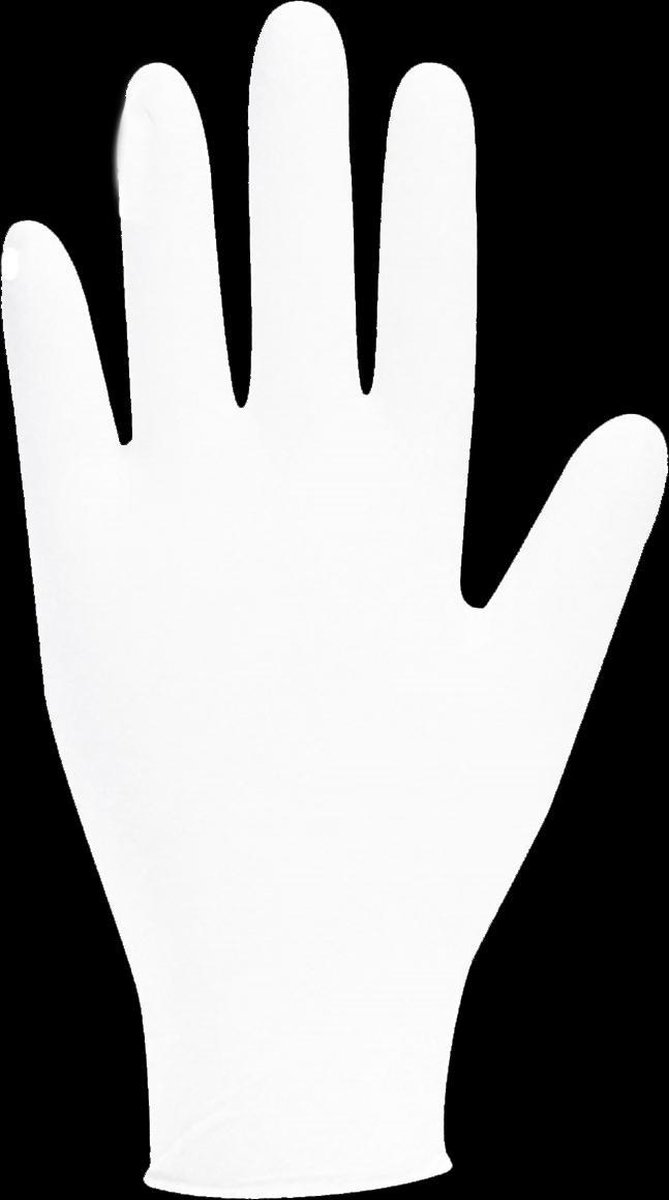 Goedkoopste Witte chirurgische latex handschoenen 100 stuks large