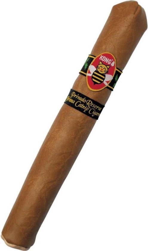 Foto: Kong speelgoed kong kong cat better buzz cigar 3 2x3 2x22 9cm meerkleurig