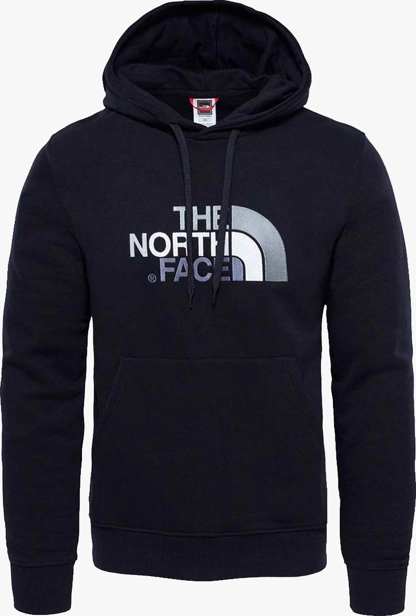 The North Face Drew Peak Heren Outdoortrui - TNF Black/TNF Black - Maat S