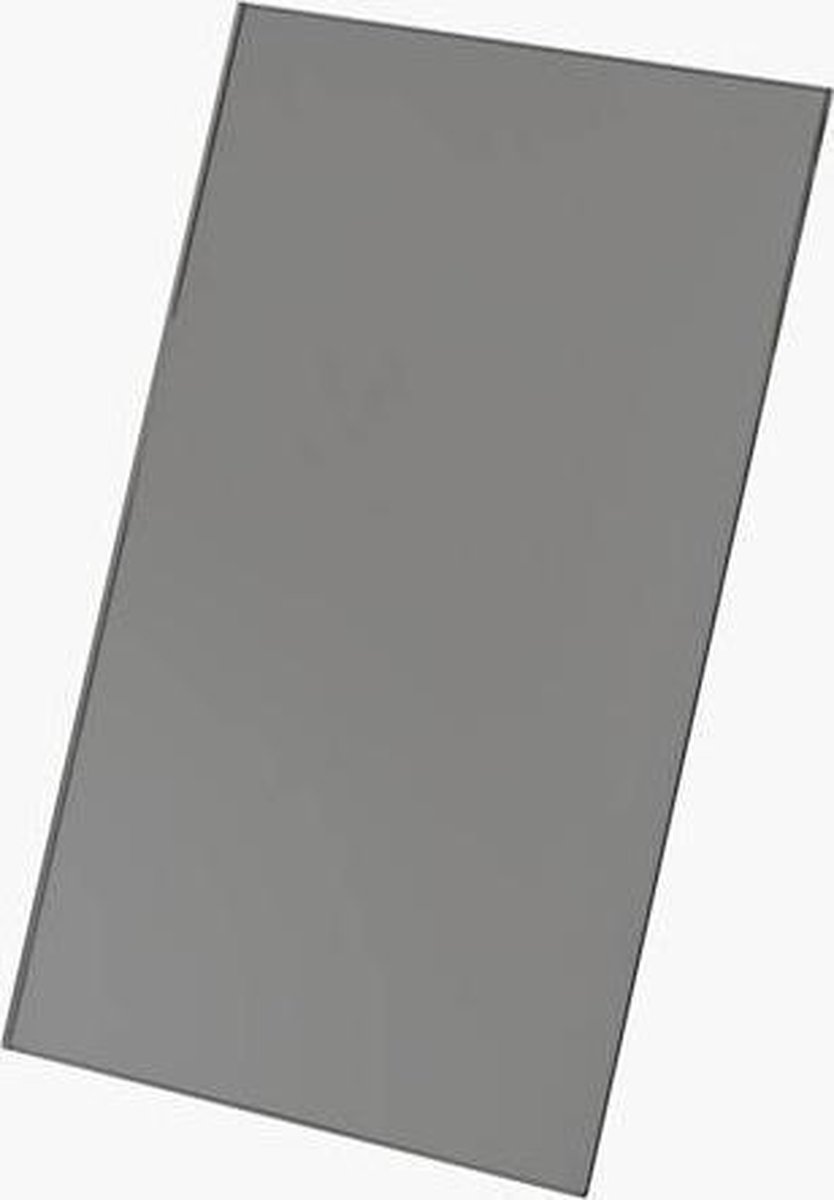 FIGR1 - Reflector Grey/rechthoekige spiegel - Grijs