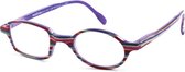 Leesbril Readloop Toukan-Roze paars gestreept-+2.50 +2.50