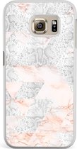 Casimoda Telefoonhoesje - Back Cover - Geschikt Voor Samsung Galaxy S6 Edge - Bruin