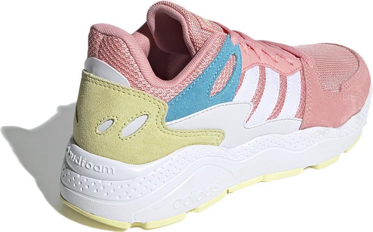 adidas Crazychaos Sneakers - Maat 35.5 - Unisex - roze/wit/blauw/geel |  bol.com