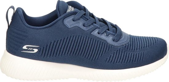 Skechers Bobs Squad Tough Talk dames sneakers - Blauw - Maat 38 | bol.com