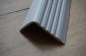 PVC -ANTISLIP TRAPPROFIEL -ZELFKLEVEND GRIJS P2ND 41X25 mm X 150 cm X (set van15 stuks )