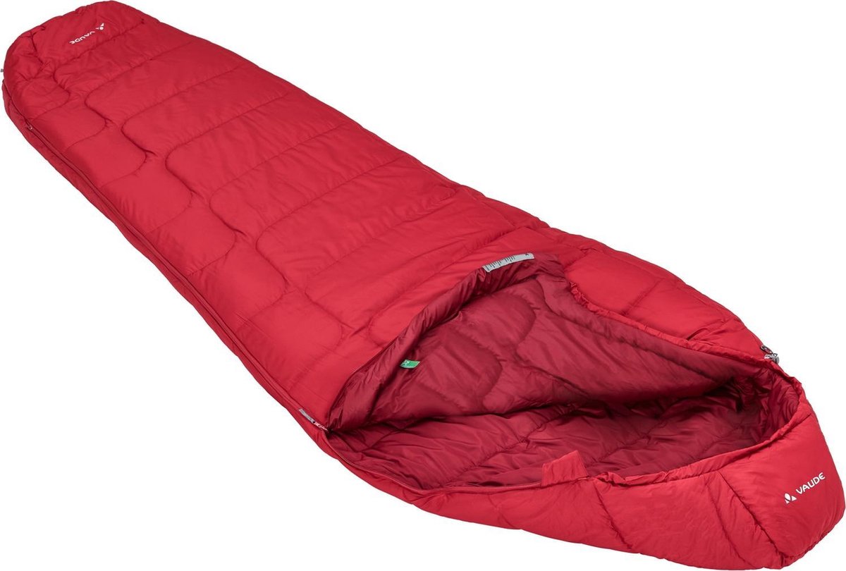 Vaude Sioux 100 SYN - dark indian red - right - Slaapzak