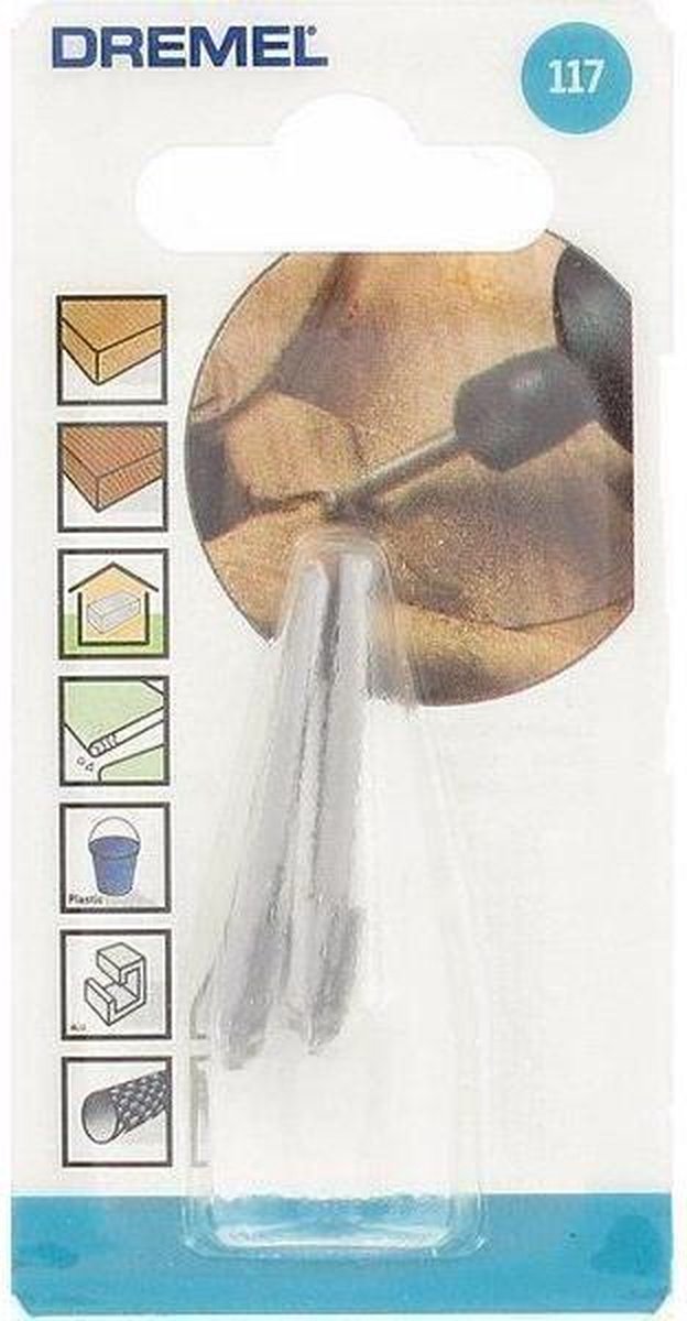 Dremel Hogesnelheidsfrees 6,4 mm - 117 – foto 4