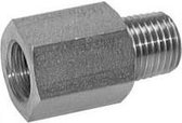 1/2'' NPT x 1/2'' NPT M/F RVS Extension 345 Bar - Hydrauliek - FL2S-MF-ST-012N