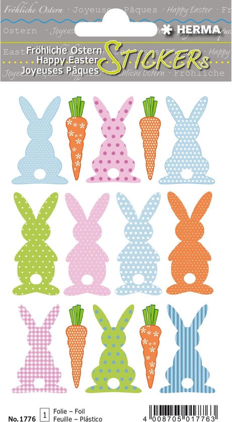 Pasen - Raamsticker - Paasembleem - Geniet van de lente - 2 stuks - 35 cm - Tekst