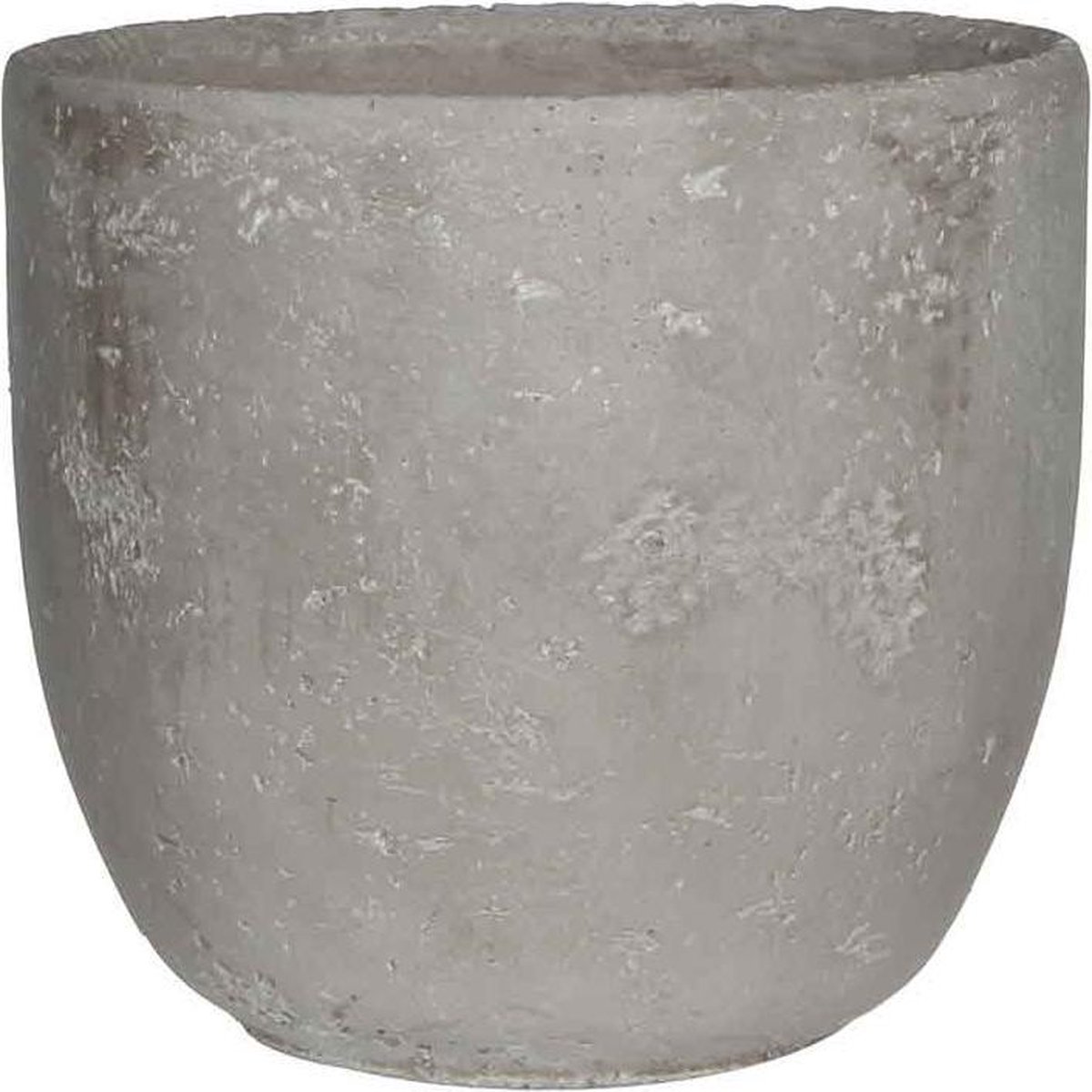 Mica Decorations Jimmy Bloempot - H18 x Ø19 cm - Lichtgrijs