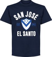 Club San Jose Established T-Shirt - Navy - 4XL