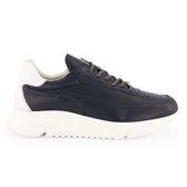 Travelin' Retford - Leren heren sneaker - Navy donkerblauw - Maat 41