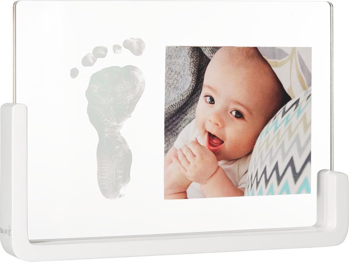 Goedkoopste Baby Art Transparant Crystal Frame - Afdruk en foto - Transparant/Wit