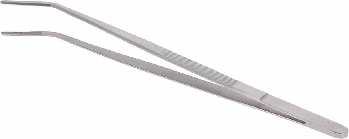 De Buyer Presentatietang - Gebogen Punt - 16cm - Rvs