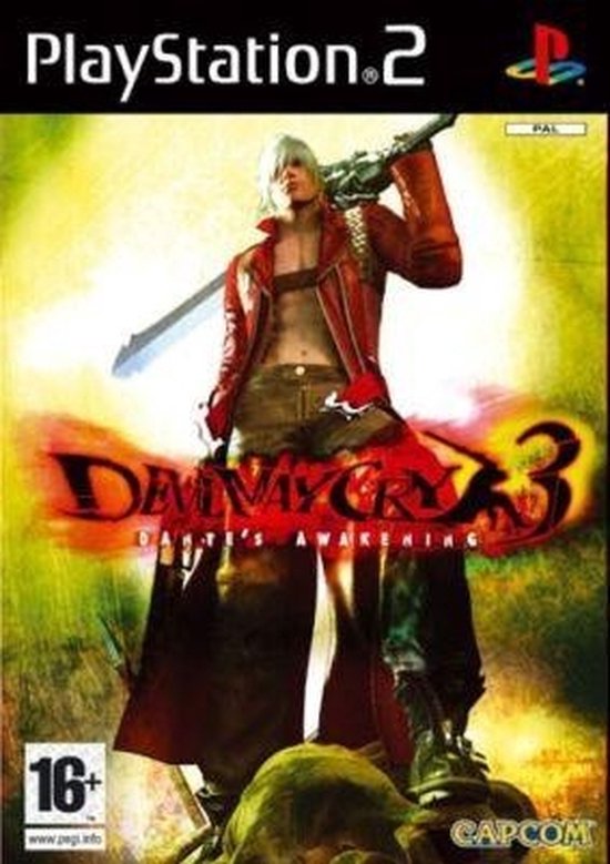 Omslag van Devil May Cry 3, Dante's Awakening