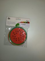 Onderzetters Zomers fruit - 3 x 6 stuks