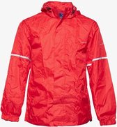 Mountain Peak dames/heren regenjas - Rood - Maat XL