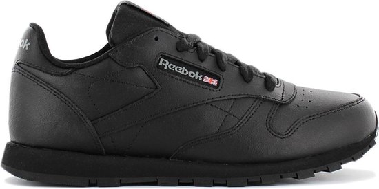 Reebok Classic Leather Sneakers Kinderen - Black | bol.com