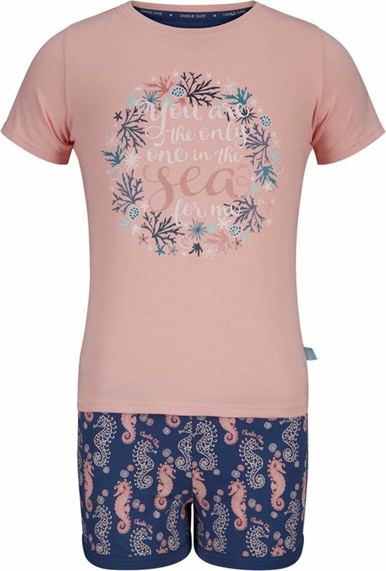 Charlie Choe pyjama meisjes - roze - 41C-35009 - maat 170/176 | bol.com