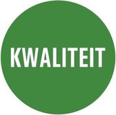 Kwaliteit controlesticker, op vel 20 mm - 36 per kaart