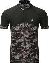 Dare 2B Stay The Course Jersey Met Korte Mouwen Voor Heren Zwart