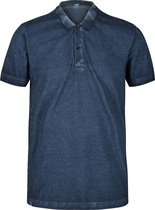 Regatta Poloshirt Taiden Heren Katoen Jeansblauw Maat M