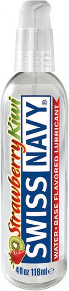 Goedkoopste Swiss Navy Glijmiddel met smaak Flavorstrawberry Kiwi 118 ml