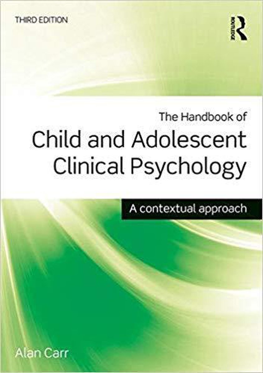 Handbok Of Child & Adolescent Clinic Psy - Alan Carr