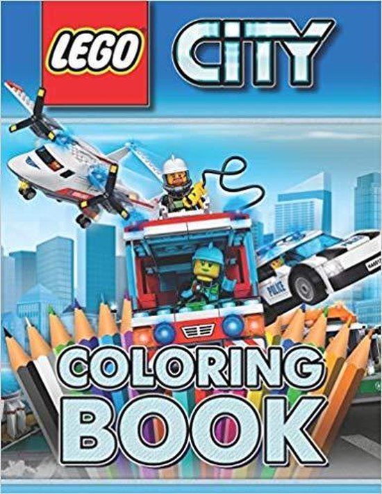 LEGO City Coloring Book: Great 30 Illustrations for Kids, Yama Books ...