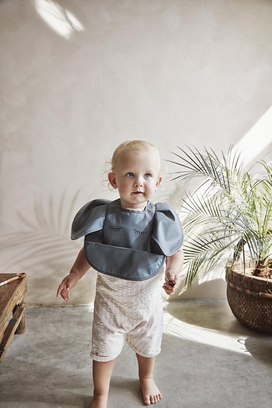Elodie slab - Slabbetjes- Slabbertjes baby - Slab - Slab met opvangbakje- Humble Hugo van Elodie — afbeelding 2