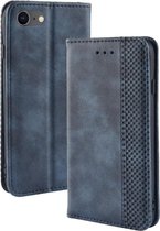 Vintage Book Case - iPhone SE (2020 / 2022) / 8 / 7 Hoesje - Blauw