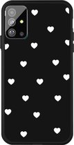 Hartjes TPU Back Cover - Samsung Galaxy S20 Hoesje - Zwart