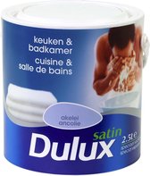 Dulux Keuken & Badkamer Verf - Satin - Akelei - 2.5L