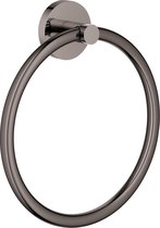 GROHE Essentials anneau porte-serviettes - Graphite dur (anthracite brillant) - Ø 18 cm